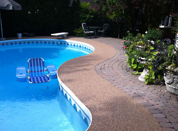 Rubber Surfaces for Pool Patios